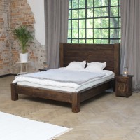 Massivholzbett Masamba 001