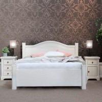 Massivholzbett Keraton mit Bettkasten 001