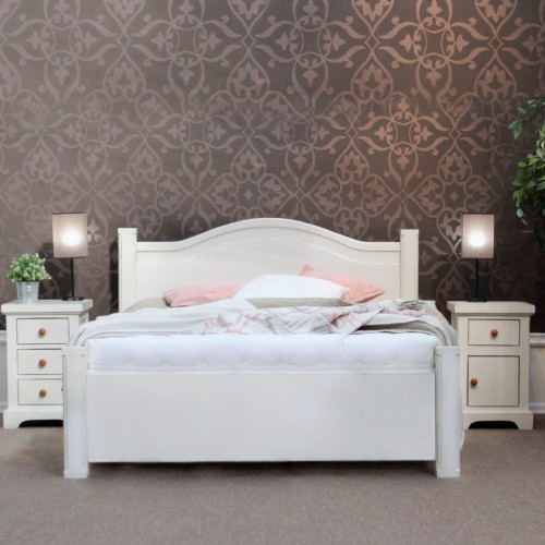 Massivholzbett Keraton mit Bettkasten 001