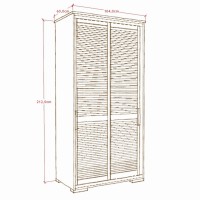 Massivholzschrank Malang 005