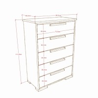 Massivholzkommode Malang II 005