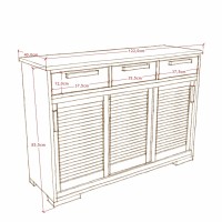 Massivholzkommode Malang 005