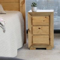 Massivholzbett Lombok mit Matratze 004