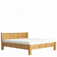 Massivholzbett Lombok mit Matratze 005