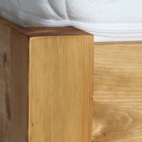 Massivholzbett Lombok mit Matratze 007