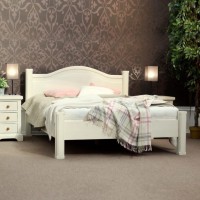 Massivholzbett Keraton mit Matratze 002