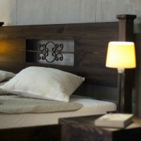 Massivholzbett Madura mit Bettkasten mit Matratze 002