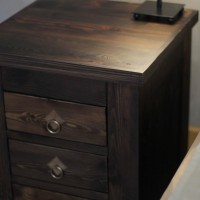 Massivholzbett Madura mit Bettkasten mit Matratze 006