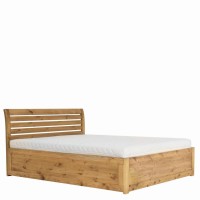 Massivholzbett Tabana mit Bettkasten und Matratze 003